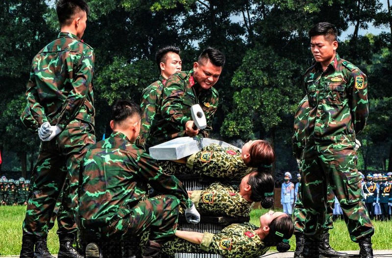 Màn trình diễn ấn tượng của bộ đội Việt Nam tại Army Games 21 tại Việt Nam.
