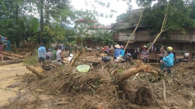 Hiện tại tỉnh Yên Bái còn nhiều người bị mất tích, chưa thể tìm thấy thi thể.