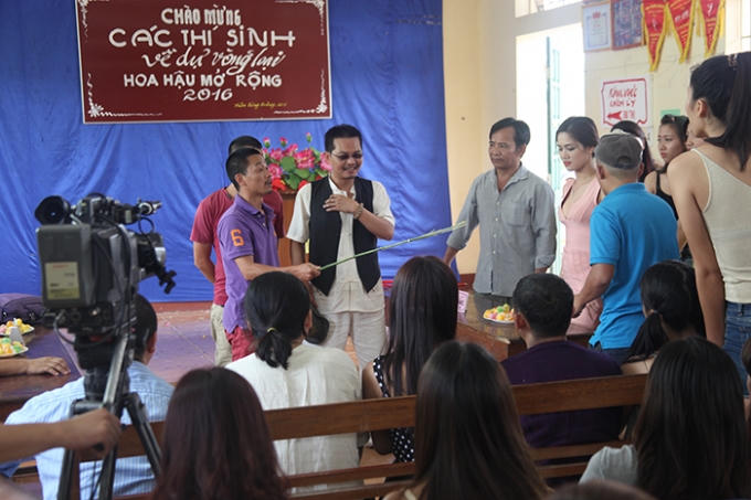 Diễn viên Quang tèo cũng tham gia Đại gia chất đất.