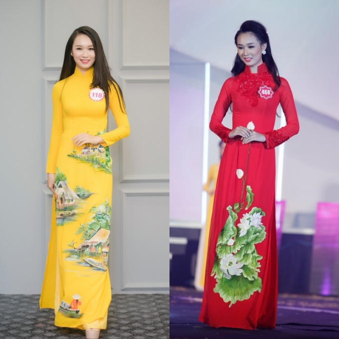 Thùy Linh 2016 va 2014.