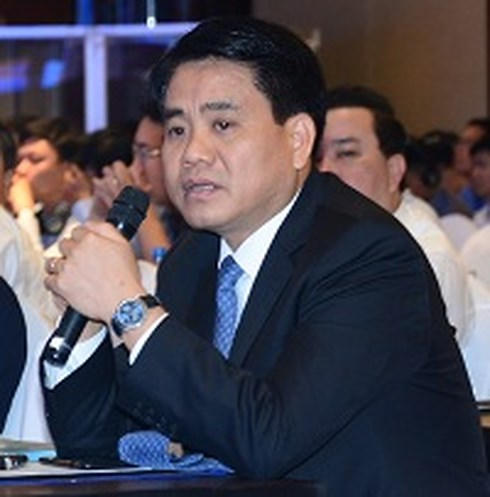 Ông Nguyễn Đức Chung, CT UBND thành phố Hà Nội.