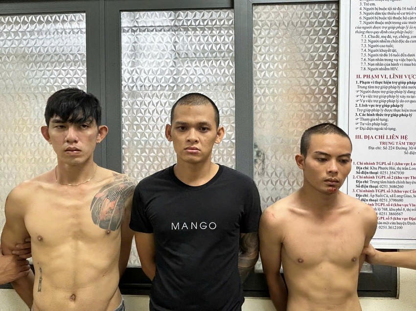 Ba đối tượng lần lượt bị bắt