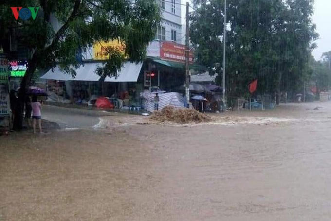 Các địa phương bị ngập nhiều là thành phố Lai Châu, thị trấn Sìn Hồ và thị trấn huyện Phong Thổ.