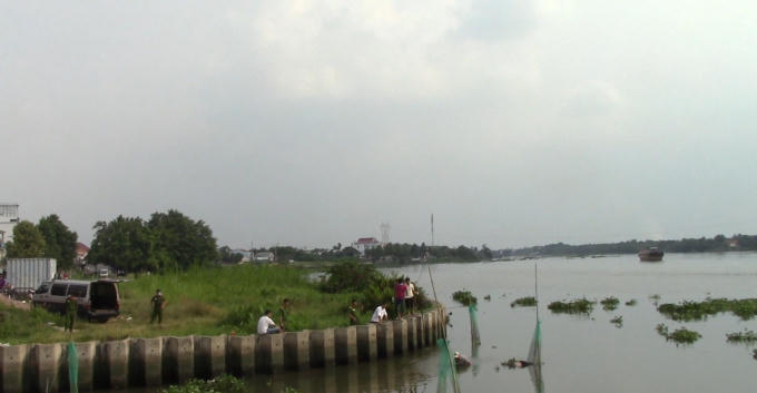Hiện trường nơi phát hiện vụ việc