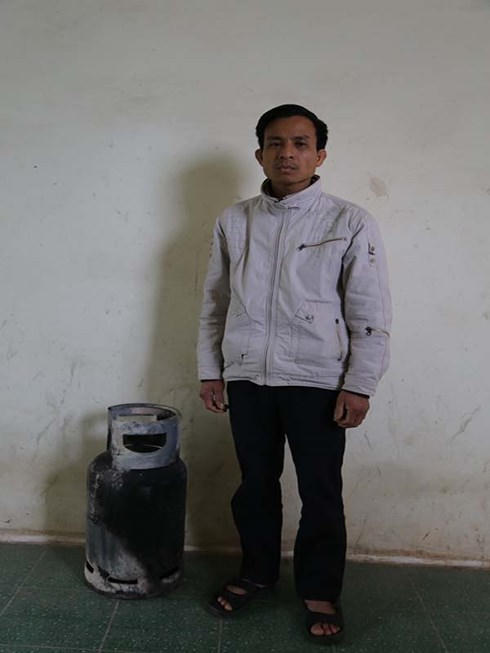 Đối tượng Nguyễn Văn Tám bị bắt giữ