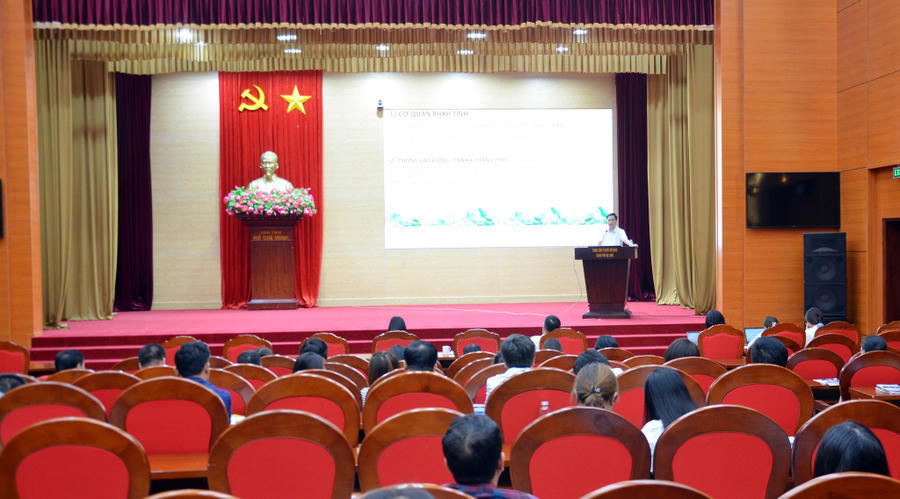 Quang cảnh tại hội nghị.