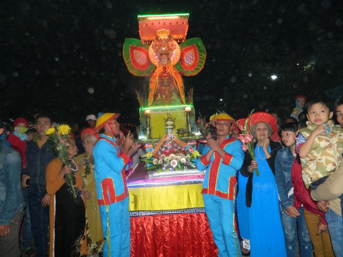 Nghi thức rước Cộ Bà.
