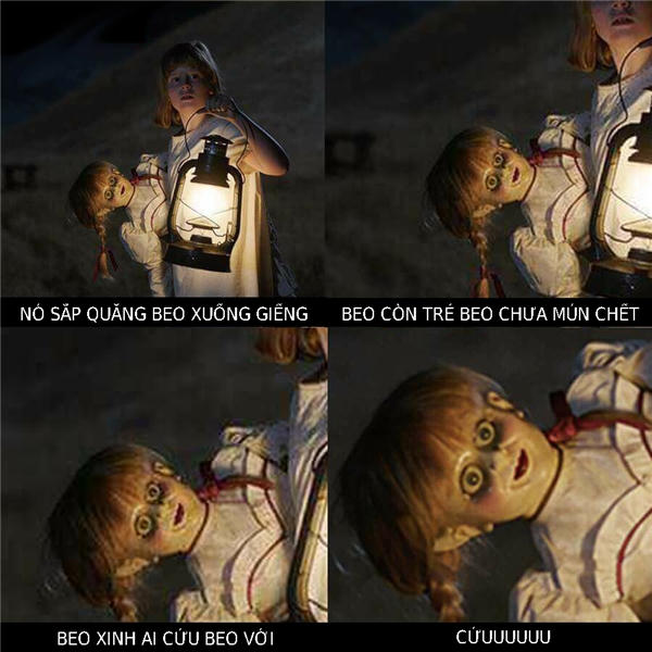 Có ai tơi cứu Beo xinh gái không.