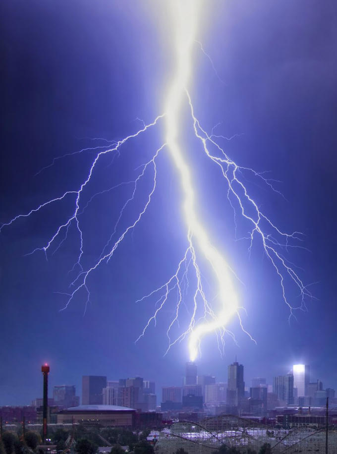 Bị sét đánh trúng cháu Nh tử vong tại chỗ (ảnh minh họa).