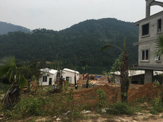 Nhiều công trình đang gấp rút hoàn thiện