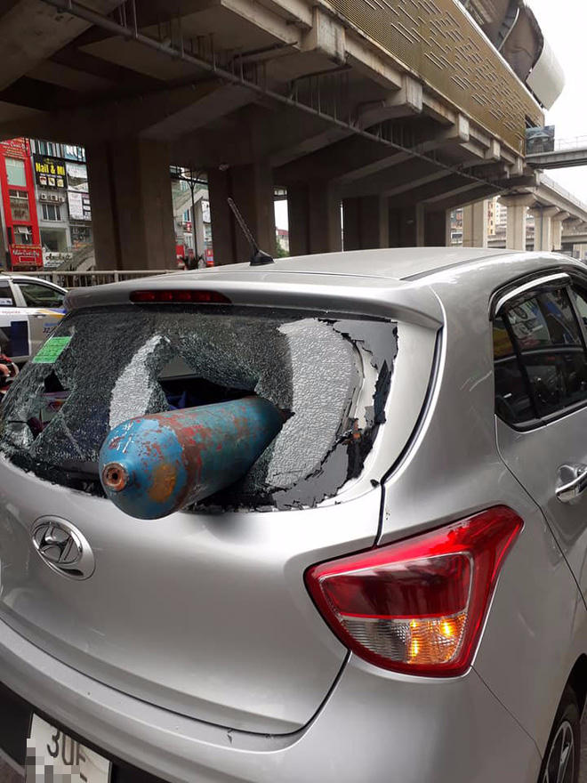 Hiện trường vụ tai nạn. Ảnh: Trung Văn Bùi