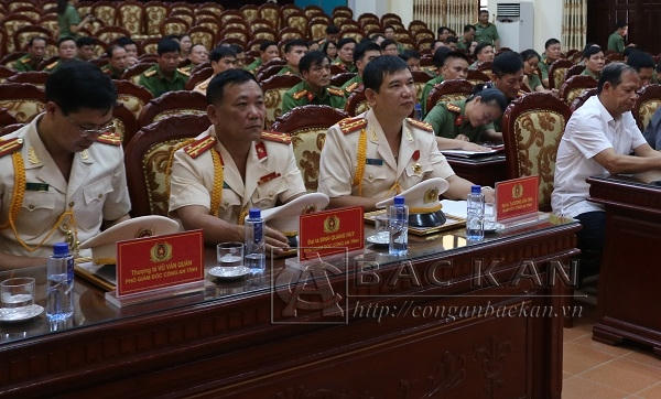 Bổ nhiệm Đại t&aacute; Dương Văn T&iacute;nh giữ chức vụ Gi&aacute;m đốc C&ocirc;ng an tỉnh Bắc Kạn