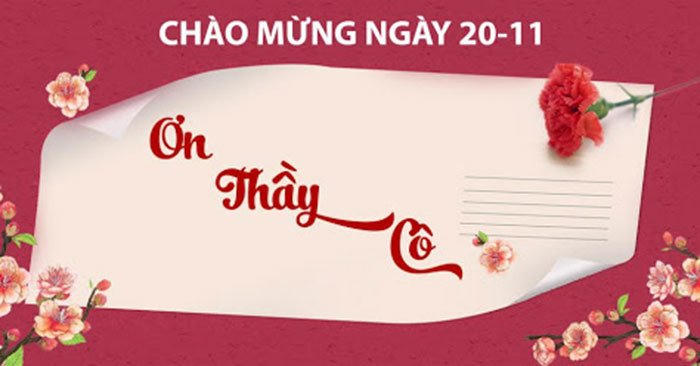 Hãy dành những lời chúc ý nghĩa gửi tới thầy, cô Ngày Nhà giáo Việt Nam 20/11.