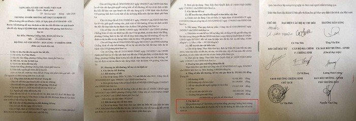 Phương án bồi thường hỗ trợ tái định cư đợt 15 đối với hộ gia đình ông Lò Văn Muôn thể hiện ông Lò Văn Muôn không bị thu hồi đất ở, không phải di chuyển chỗ ở do đó không đủ điều kiện bố trí tái định cư.