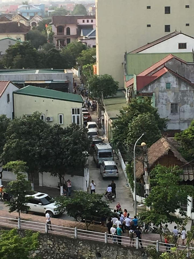 Khu vực nơi lực lượng chức năng vây ráp bắt nhóm đối tượng cùng lô hàng khủng.