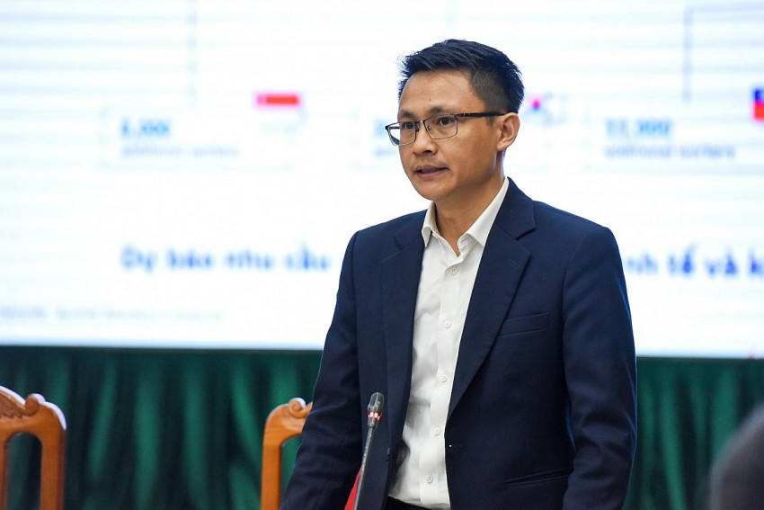 TS. Võ Xuân Hoài - Phó Giám đốc Trung tâm Đổi mới sáng tạo Quốc Gia (NIC).