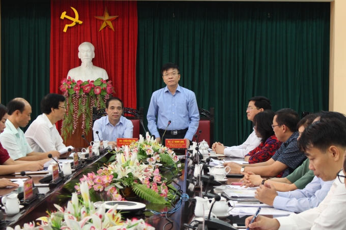 Bộ trưởng Lê Thành Long làm việc với Tỉnh ủy, UBND tỉnh Tuyên Quang.