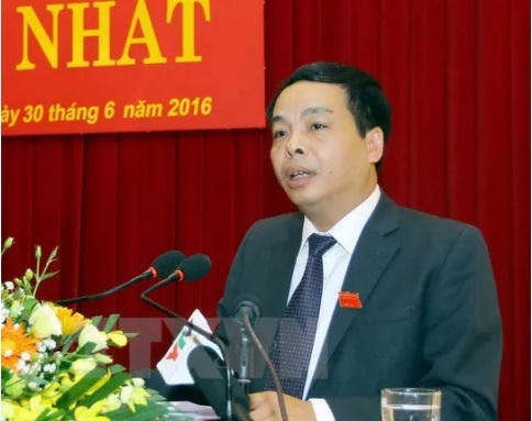 Chủ tịch HĐND tỉnh Yên Bái Ngô Ngọc Tuấn - Ảnh: TTXVN