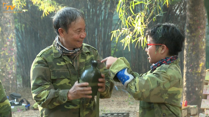 Luôn dành tình cảm cũng như mọi điều tốt đẹp nhất cho ông nội.