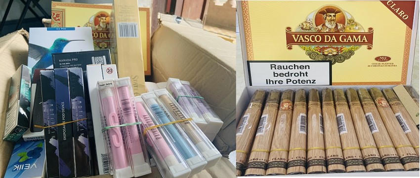 Tăng cường kiểm tra xử lý thuốc lá, xì gà nhập lậu, thuốc lá điện tử, thuốc lá nung nóng.