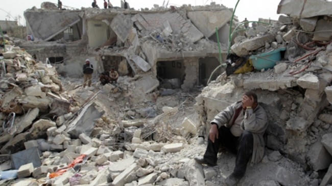 Cuộc nội chiến kéo dài 4 năm qua khiến đất nước Syria bị tàn phá nặng nề. (Ảnh: Reuters)