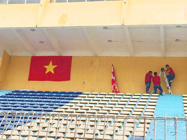 Công tác chuẩn bị được các thành viên VFS gấp rút hoàn tất.