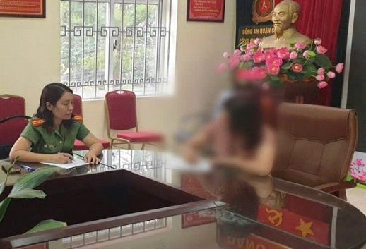 Đại diện Công ty Cổ phần Truyền thông Sun Rise làm việc với cơ quan Công an.