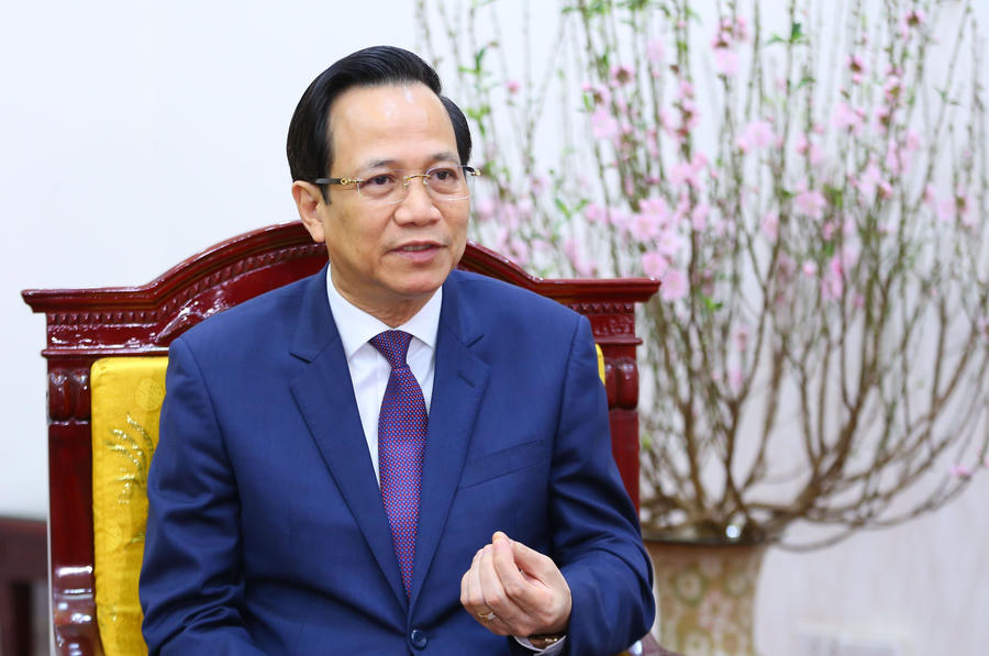 Bộ trưởng Lao động - Thương binh và Xã hội Đào Ngọc Dung