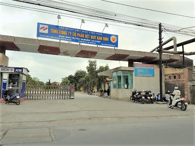 Trụ sở chính của Tổng Công ty CP Dệt may Nam Định.
