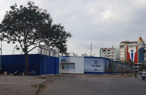 Khu đất của Dự &aacute;n The Mark bị qu&acirc;y t&ocirc;n v&agrave; chiếm giữ tr&aacute;i ph&eacute;p.