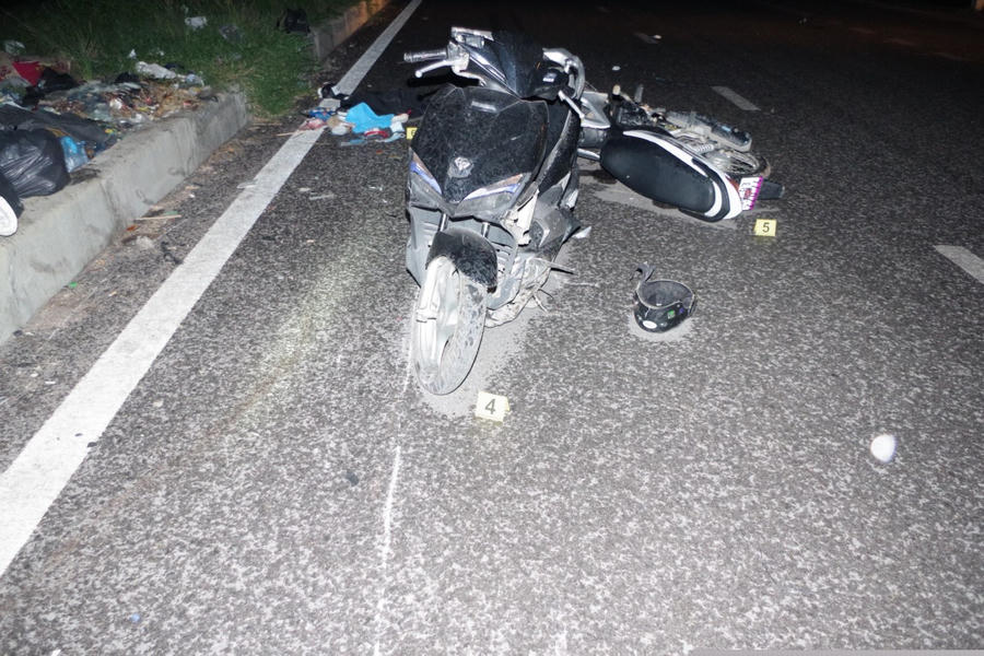 Hiện trường vụ tai nạn