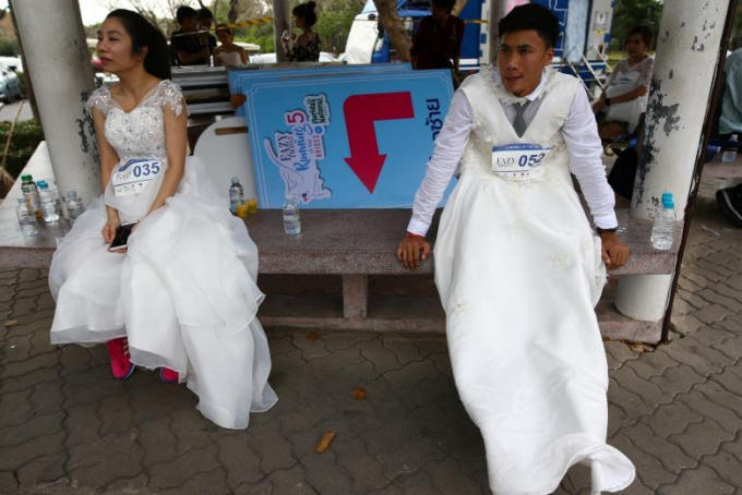 Chùm ảnh: Cuộc thi chạy