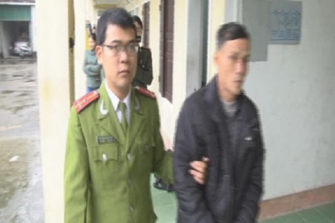 Đối tượng Ngũ Văn Quy bị bắt giữ (ảnh CTV).