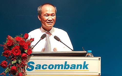 Ông Dương Công Minh, tân Chủ tịch Hội đồng Quản trị Sacombank - Ảnh: Hồng Vinh.
