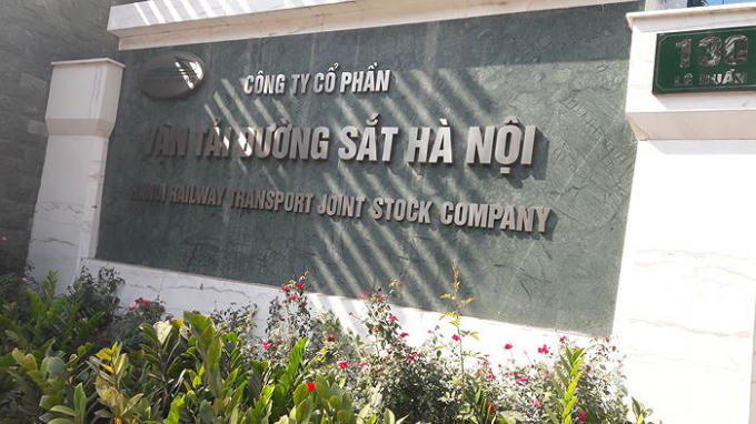 Trụ sở Công ty CP vận tải Đường sắt Hà Nội.