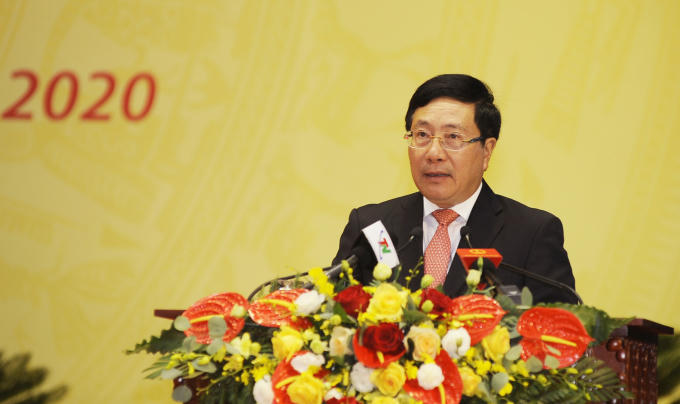 Đồng chí Phạm Bình Minh, Ủy viên Bộ Chính trị, Phó Thủ tướng Chính phủ, Bộ trưởng Bộ Ngoại giao.