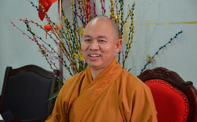 Thượng tọa Thích Đức Thiện, Phó Chủ tịch kiêm Tổng Thư ký Hội đồng Trị sự Giáo hội Phật giáo Việt Nam.