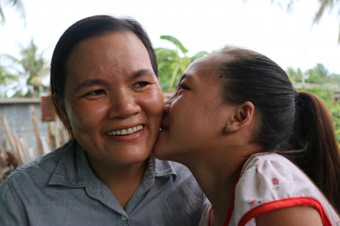 Mỹ luôn mơ ước sau này mình sẽ trở thành cô giáo.