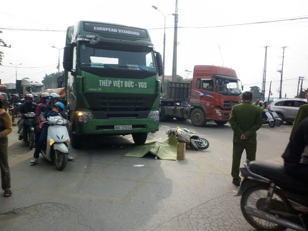 Tai nạn giao thông. Ảnh: Như Trường.