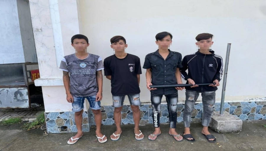 Một số thanh thiếu niên liên quan vụ chuẩn bị hung khí đánh nhau