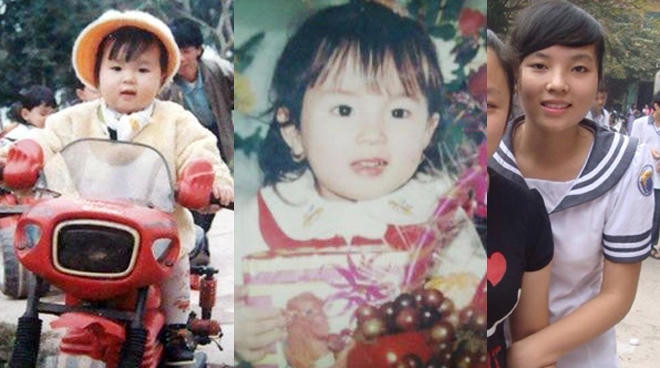 Nguyễn Cao Kỳ Duyên sinh năm 1996 tại Nam Định. Cô đăng quang Hoa hậu Việt Nam 2014. Duyên thuở bé khá bầu bĩnh, xinh xắn.