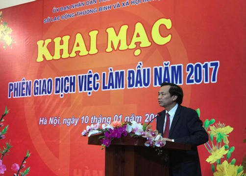 Bộ trưởng Bộ Lao động - Thương binh và Xã hội Đào Ngọc Dung.