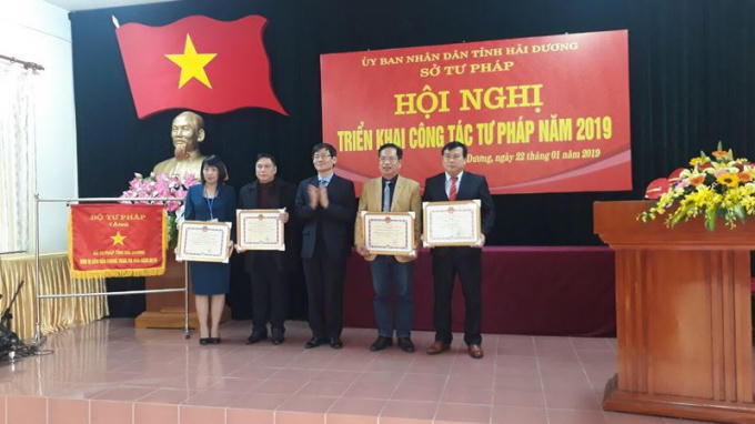 Sở Tư ph&aacute;p Hải Dương triển khai c&ocirc;ng t&aacute;c tư ph&aacute;p năm 2019