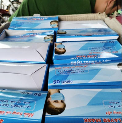 Thu giữ hơn 13 nghìn khẩu trang y tế không rõ nguồn gốc tại Tuyên Quang