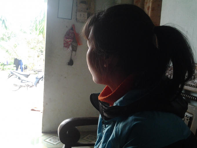 Cháu N. đau đớn kể cho PV về sự việc bị bác họ hãm hiếp.