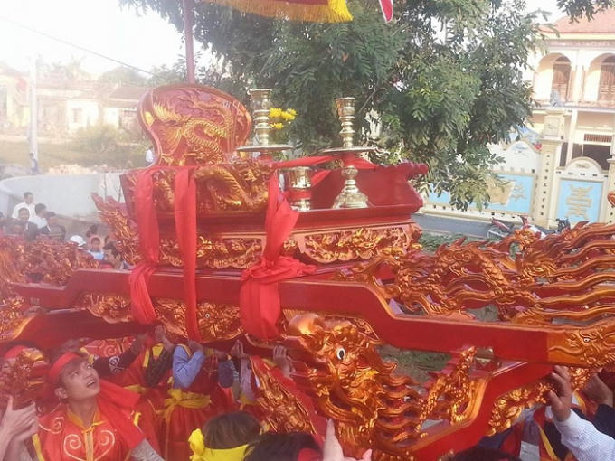 Nam Định: Tưng bừng khai hội lễ Tế Thánh đầu xuân năm mới