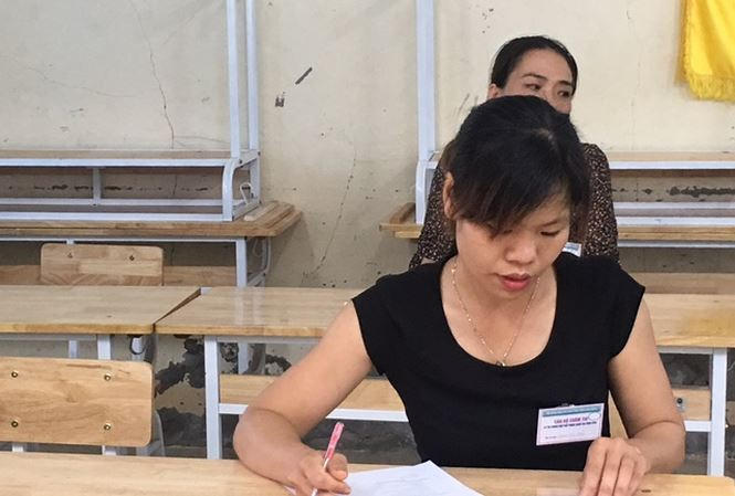 Sau 4 năm tổ chức, kỳ thi THPT quốc gia bắt đầu bộc lộ những kẽ hở tại khâu chấm thi. Ảnh mang tính minh họa