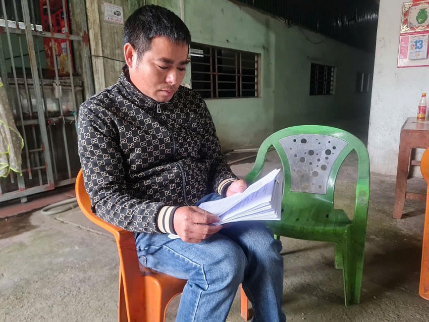 Anh Trưởng Phu Chi tại buổi làm việc với phóng viên.