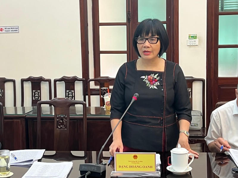 Thứ trưởng Đặng Hoàng Oanh kết luận sơ bộ tại buổi kiểm tra.