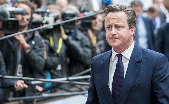 Thủ tướng Anh David Cameron đưa ra chiến lược quốc phòng mới. (Ảnh: AFP )